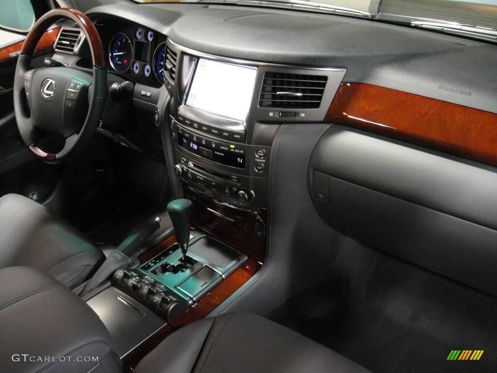 2008 LX 570 - Onyx Black / Dark Gray photo #13