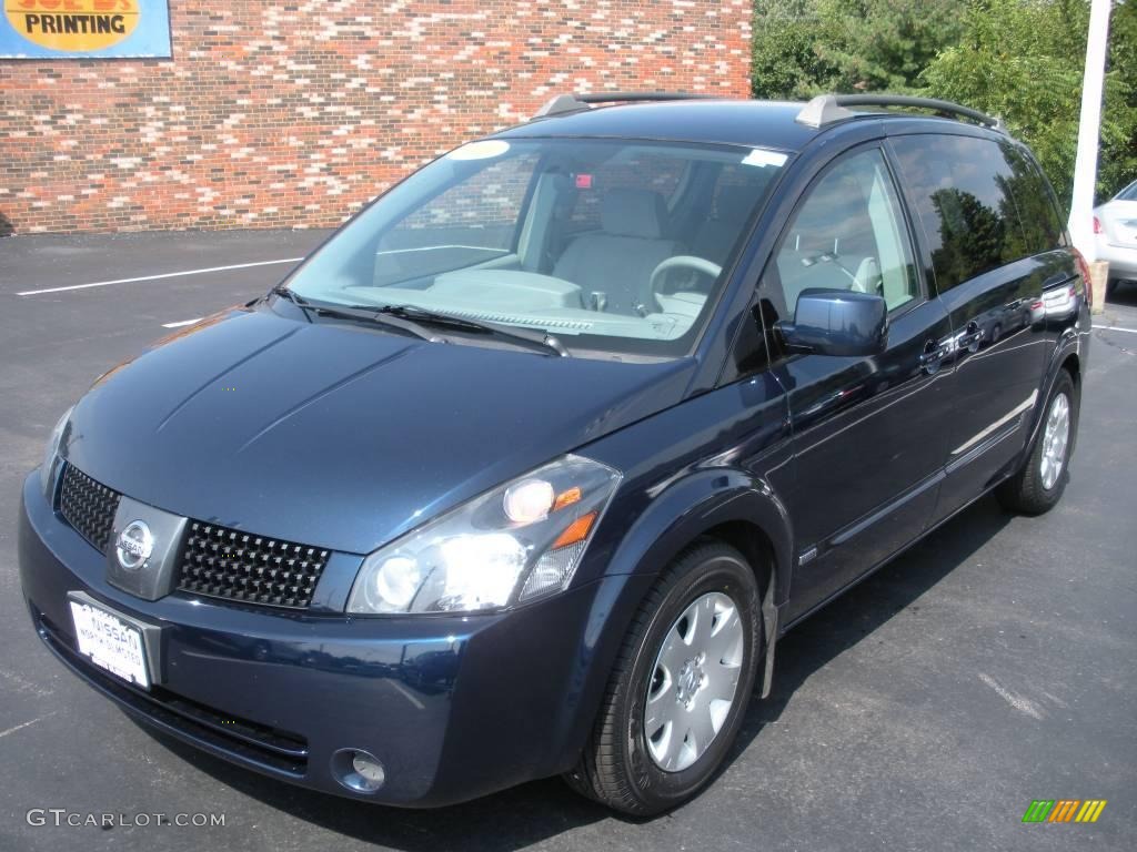 Majestic Blue Metallic Nissan Quest