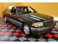 Black Pearl Metallic 1996 Mercedes-Benz S 420 Sedan