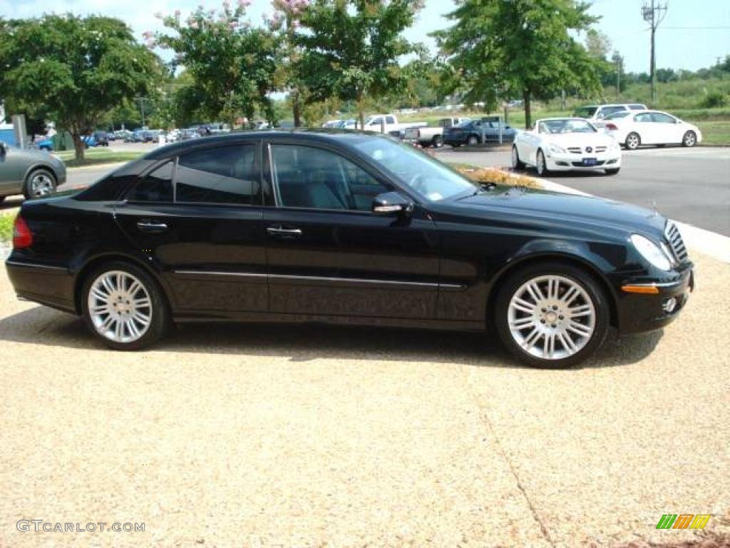 2008 E 350 Sedan - Black / Ash photo #6