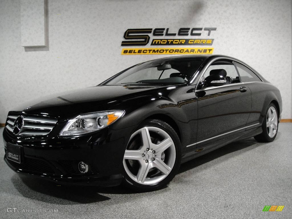 2009 CL 550 4Matic - Black / Black photo #1