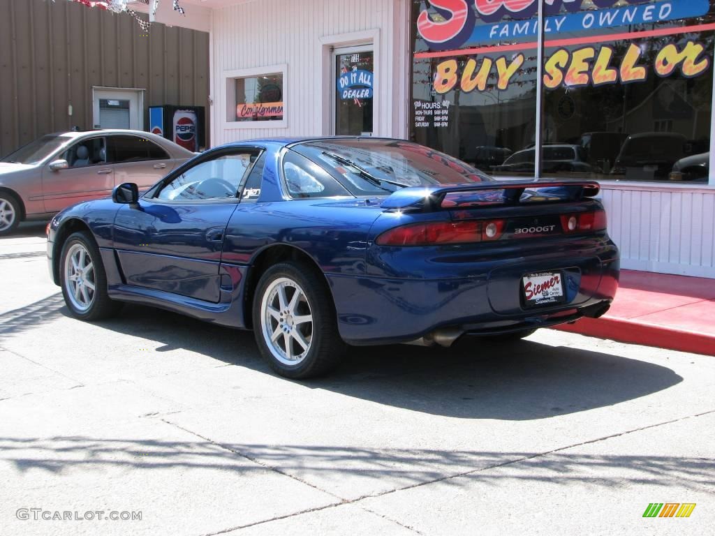 1995 3000GT Coupe - Danube Blue Pearl Metallic / Black photo #2