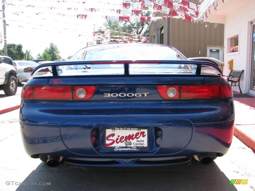 1995 3000GT Coupe - Danube Blue Pearl Metallic / Black photo #4