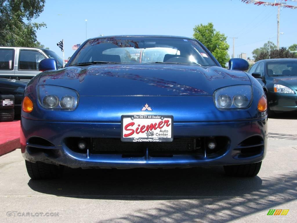 1995 3000GT Coupe - Danube Blue Pearl Metallic / Black photo #11