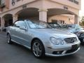 Diamond Silver Metallic - CLK 500 Cabriolet Photo No. 1