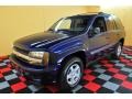 2003 Indigo Blue Metallic Chevrolet TrailBlazer LS 4x4  photo #3