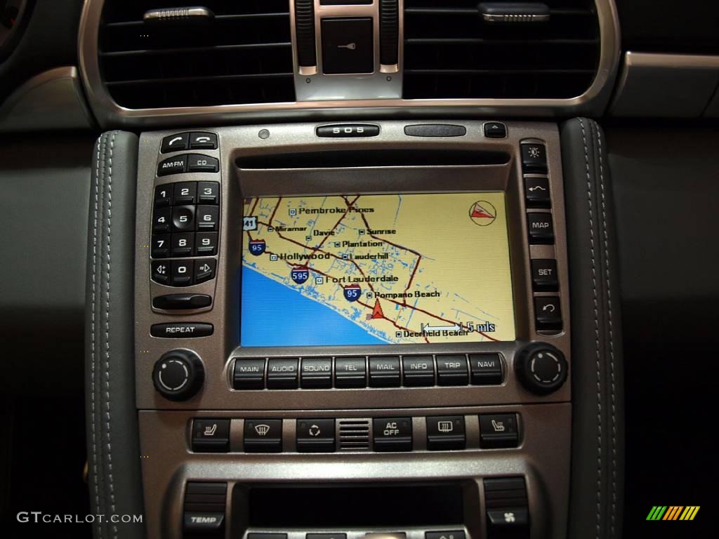 2008 Porsche 911 Turbo Cabriolet Navigation Photo #17026673