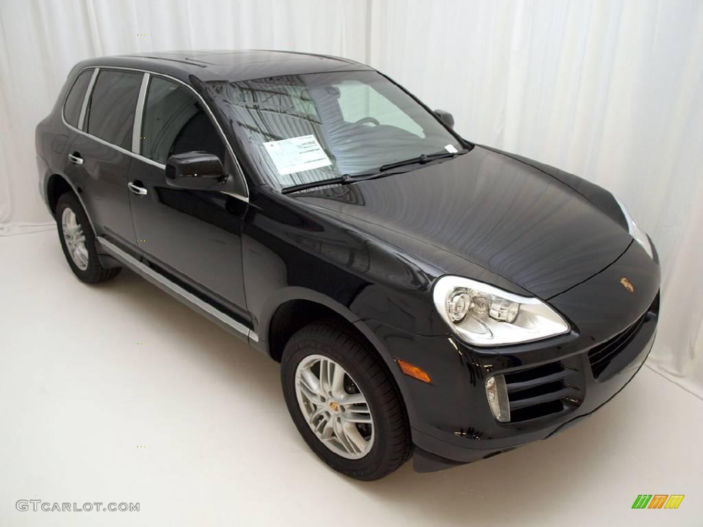 2009 Cayenne Tiptronic - Black / Black photo #19