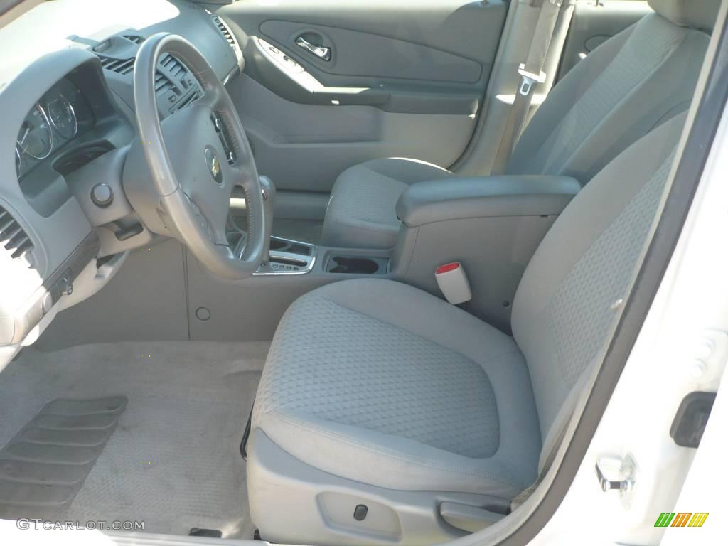 2008 Malibu Classic LT Sedan - White / Titanium Gray photo #6