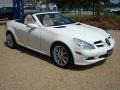 Alabaster White - SLK 350 Roadster Photo No. 8