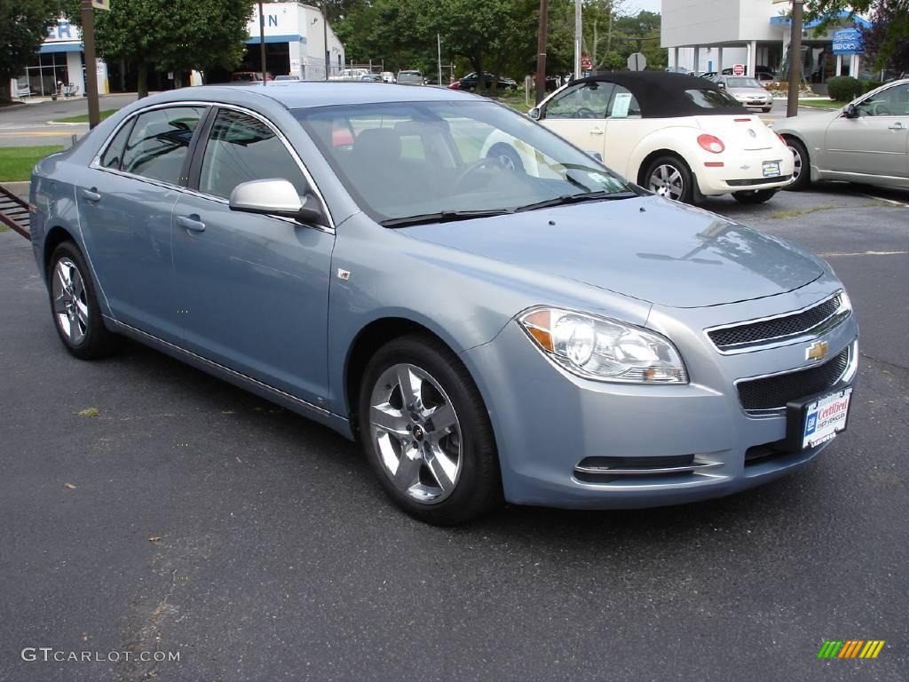 2008 Malibu LT Sedan - Golden Pewter Metallic / Ebony photo #2
