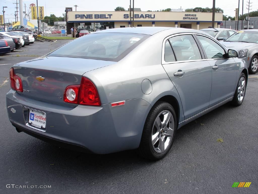 2008 Malibu LT Sedan - Golden Pewter Metallic / Ebony photo #3
