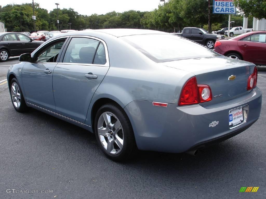 2008 Malibu LT Sedan - Golden Pewter Metallic / Ebony photo #4