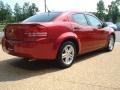 2008 Inferno Red Crystal Pearl Dodge Avenger SXT  photo #5