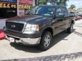 2007 Dark Shadow Grey Metallic Ford F150 XLT SuperCrew 4x4  photo #4