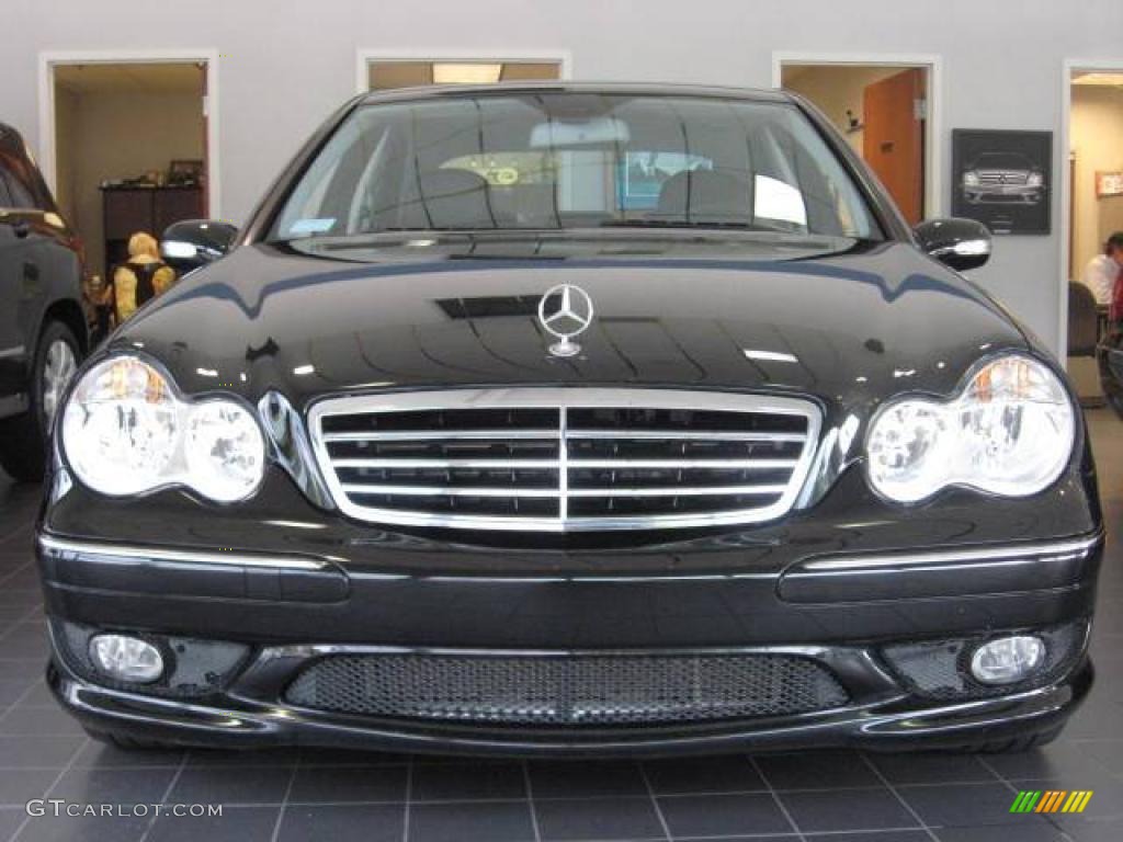 Black Mercedes-Benz C