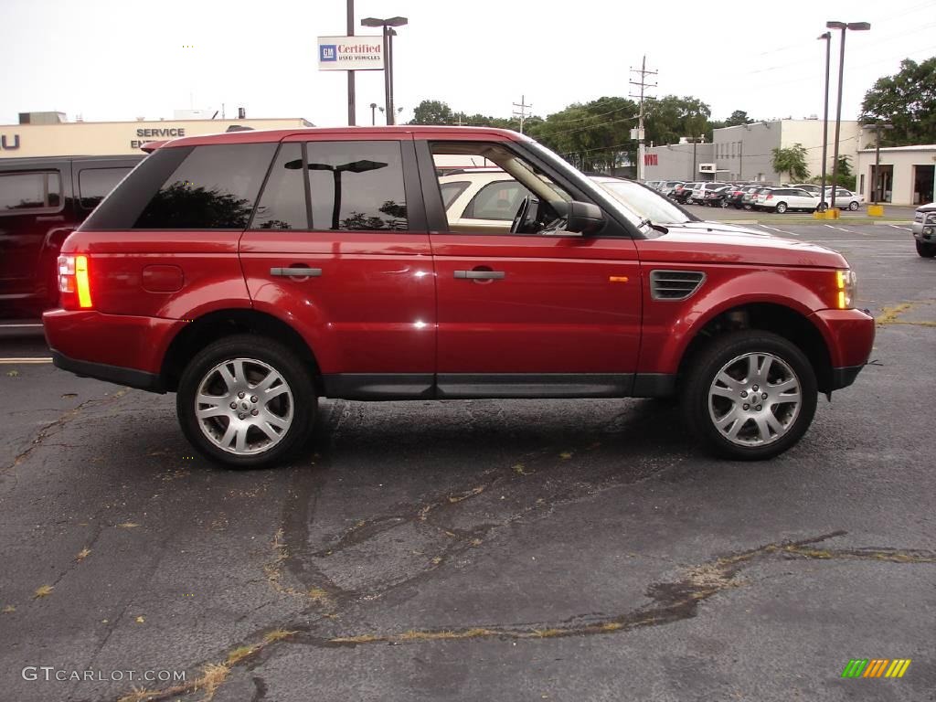 2006 Range Rover Sport HSE - Rimini Red Metallic / Alpaca Beige photo #3