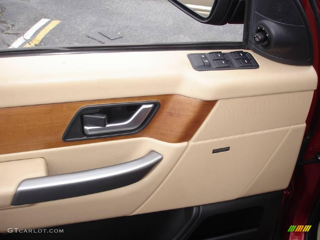 2006 Range Rover Sport HSE - Rimini Red Metallic / Alpaca Beige photo #7