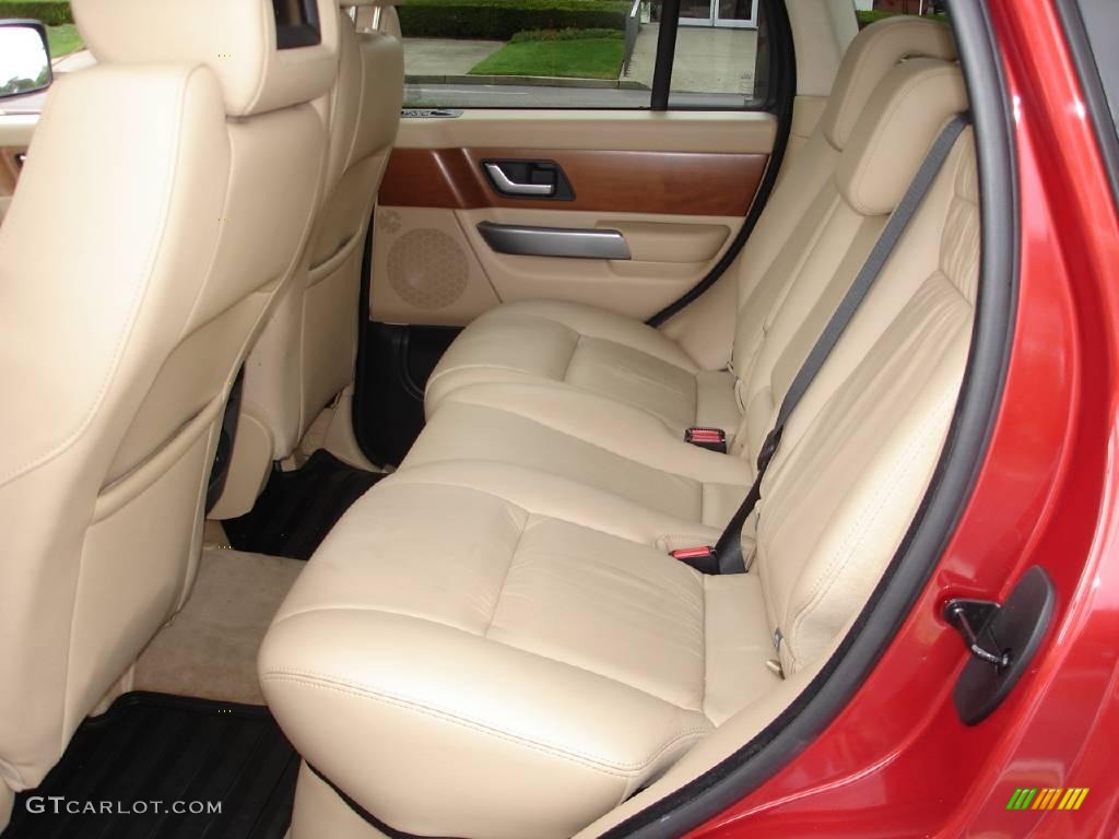 2006 Range Rover Sport HSE - Rimini Red Metallic / Alpaca Beige photo #10