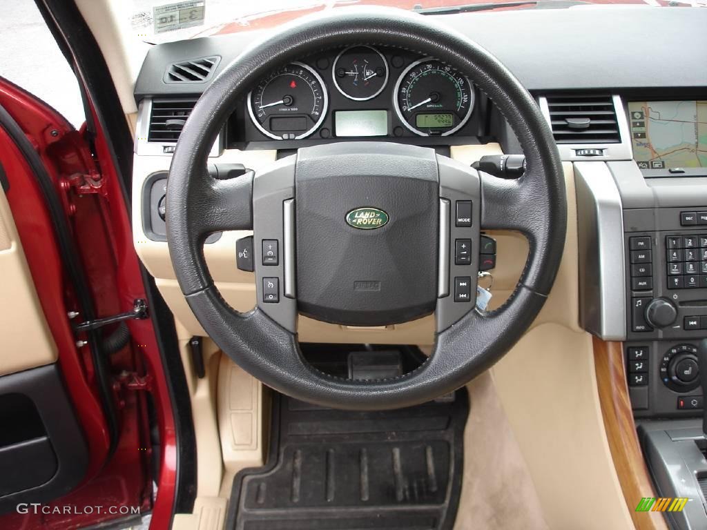 2006 Range Rover Sport HSE - Rimini Red Metallic / Alpaca Beige photo #12