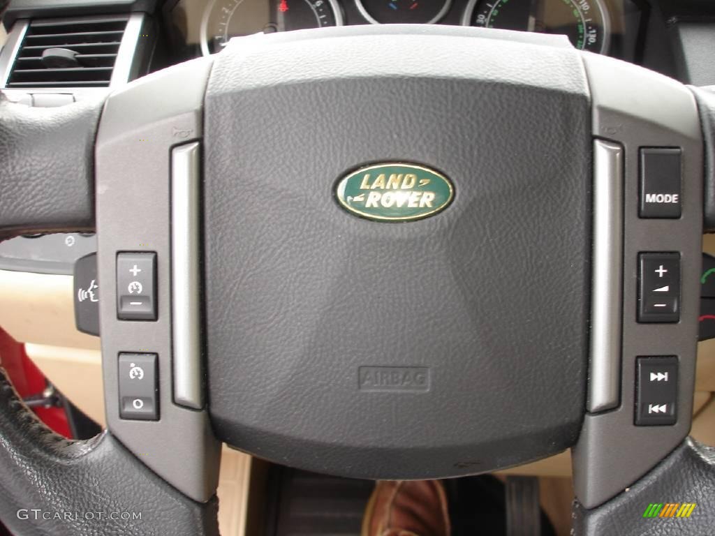 2006 Range Rover Sport HSE - Rimini Red Metallic / Alpaca Beige photo #19