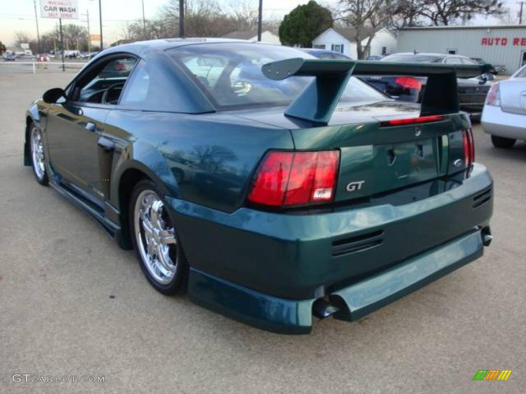 2003 Mustang GT Coupe - Tropic Green Metallic / Medium Graphite photo #6