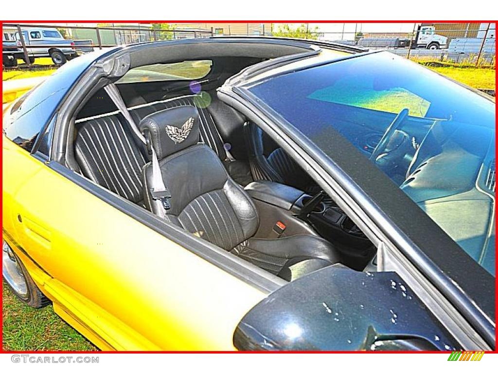 2002 Firebird Trans Am WS-6 Coupe - Collector Edition Yellow / Ebony Black photo #29