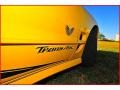 2002 Collector Edition Yellow Pontiac Firebird Trans Am WS-6 Coupe  photo #59