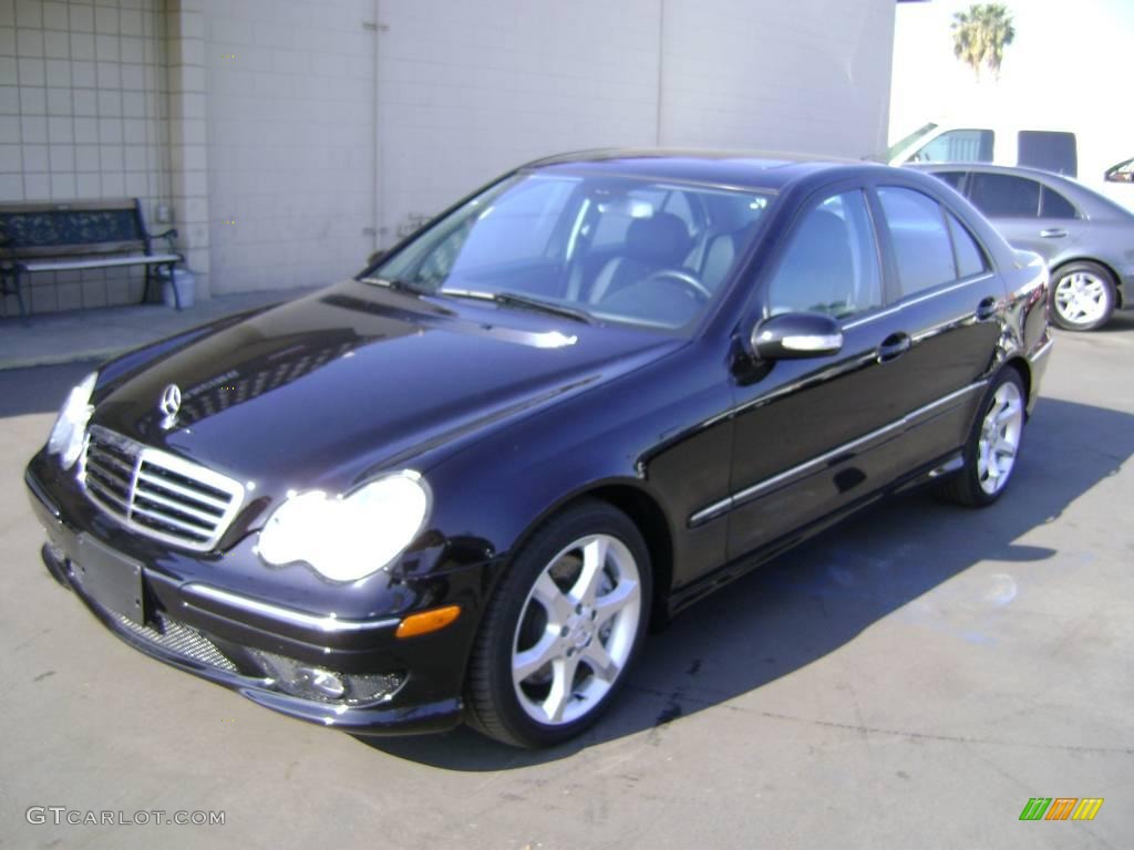 Black Mercedes-Benz C