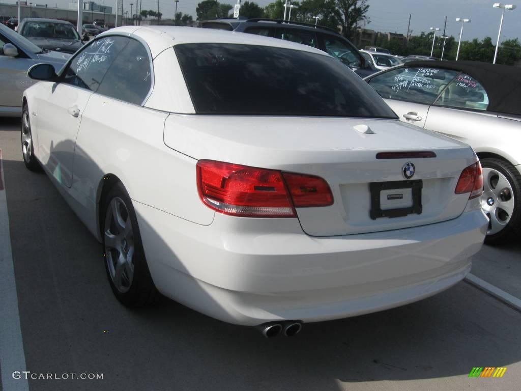 2008 3 Series 328i Convertible - Alpine White / Black photo #2