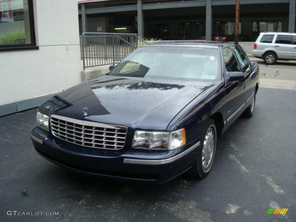 1999 DeVille Sedan - Dark Adriatic Blue / Navy Blue photo #8