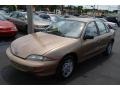 1999 Medium Sunset Gold Metallic Chevrolet Cavalier Sedan  photo #2