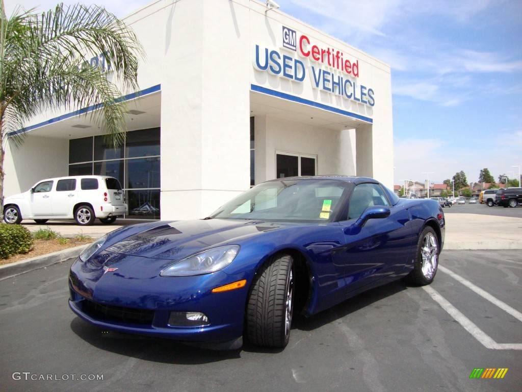 2006 Corvette Coupe - LeMans Blue Metallic / Titanium Gray photo #1