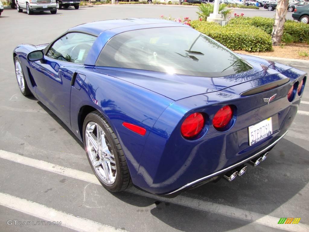 2006 Corvette Coupe - LeMans Blue Metallic / Titanium Gray photo #2