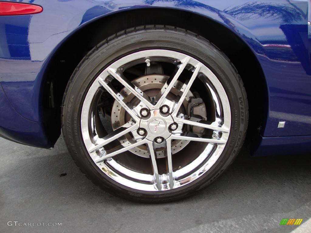 2006 Corvette Coupe - LeMans Blue Metallic / Titanium Gray photo #10