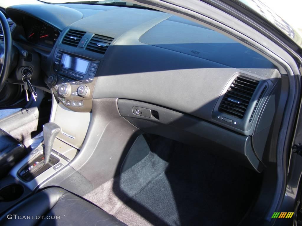 2003 Accord EX V6 Coupe - Graphite Pearl / Gray photo #21