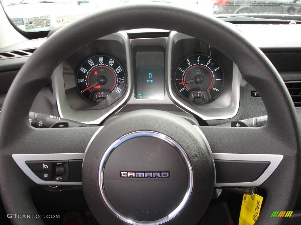 2010 Camaro LT Coupe - Cyber Gray Metallic / Gray photo #12