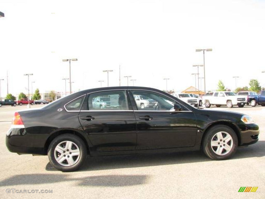 2008 Impala LS - Black / Ebony Black photo #4