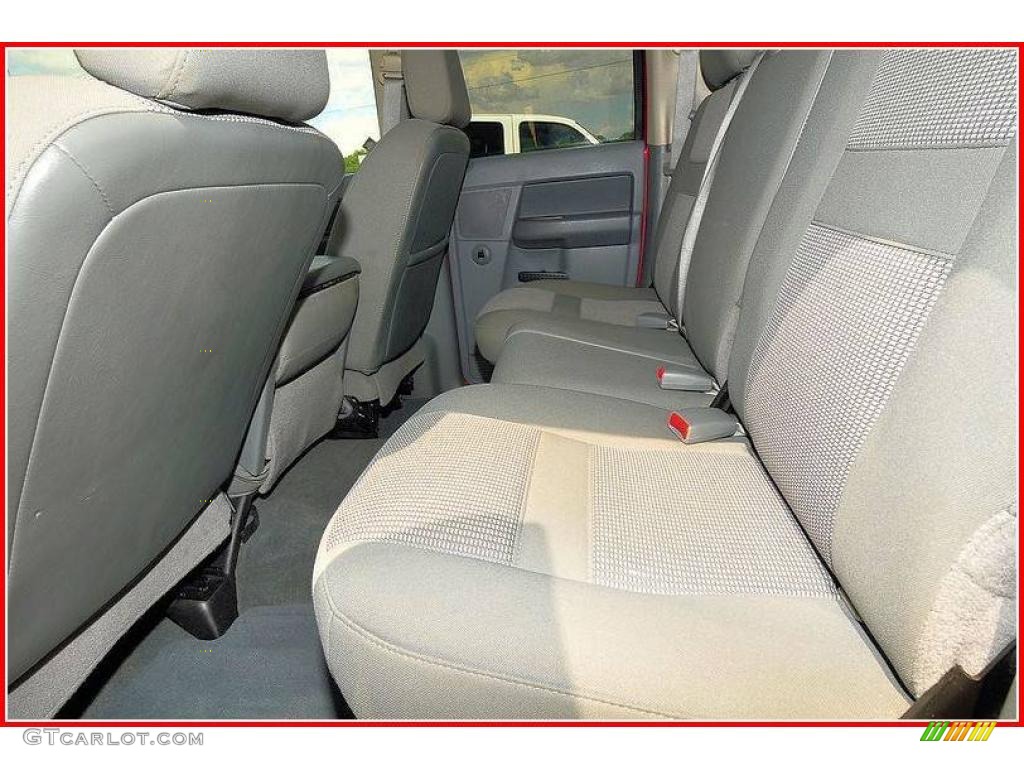 2007 Ram 3500 Lone Star Quad Cab 4x4 Dually - Flame Red / Medium Slate Gray photo #20