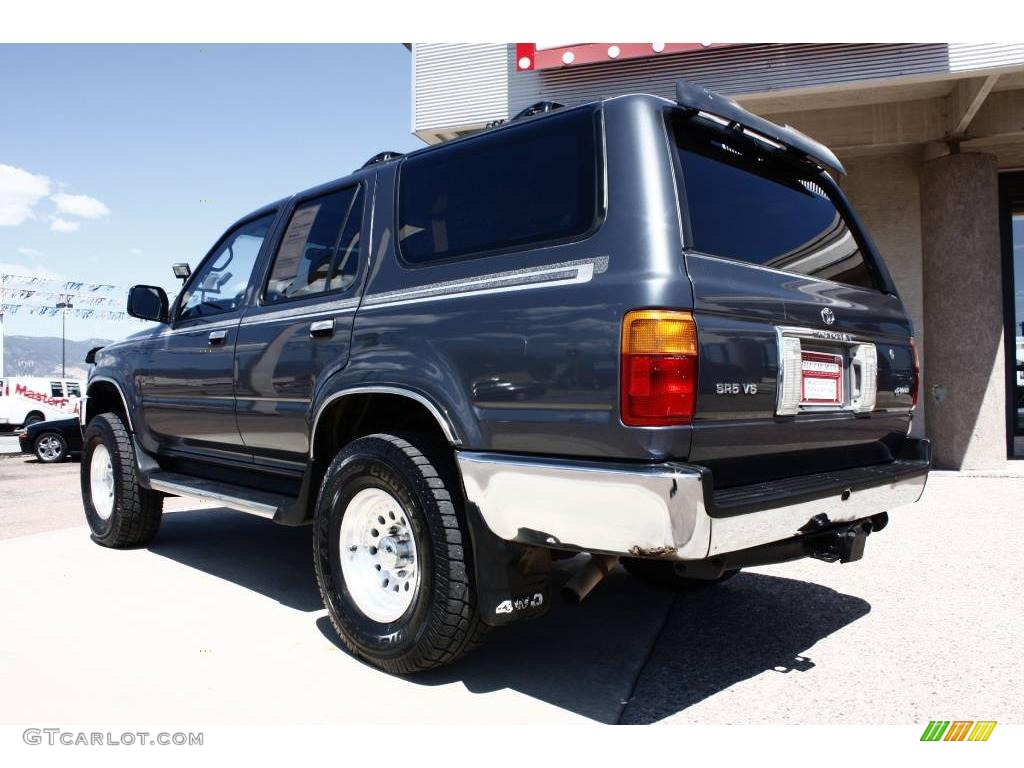 1995 4Runner SR5 V6 4x4 - Dark Gray Metallic / Gray photo #4