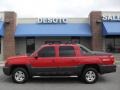 2003 Victory Red Chevrolet Avalanche 1500 Z71 4x4  photo #1
