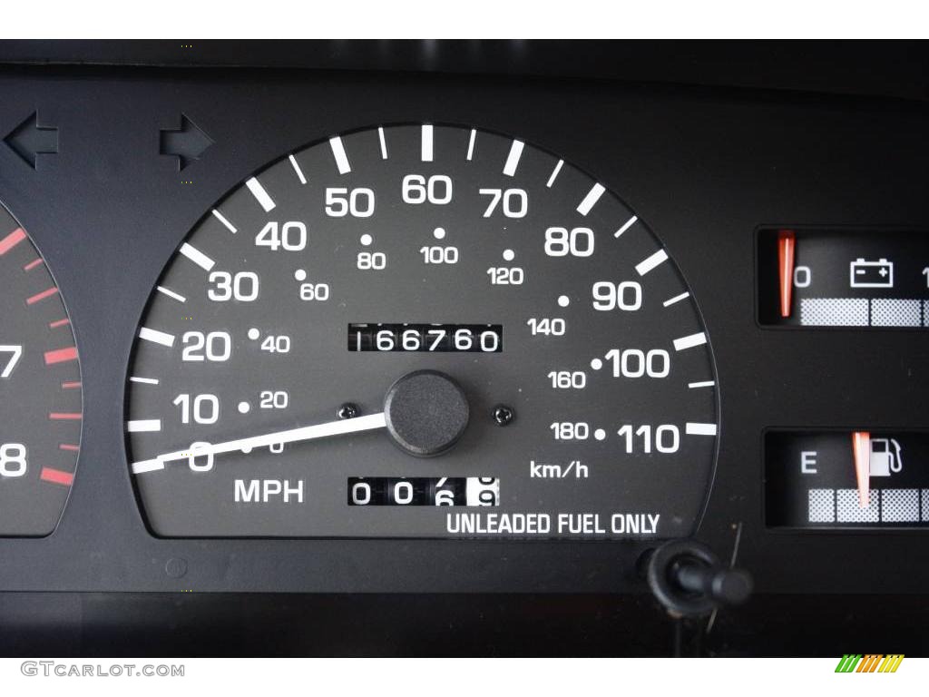 1995 4Runner SR5 V6 4x4 - Dark Gray Metallic / Gray photo #8