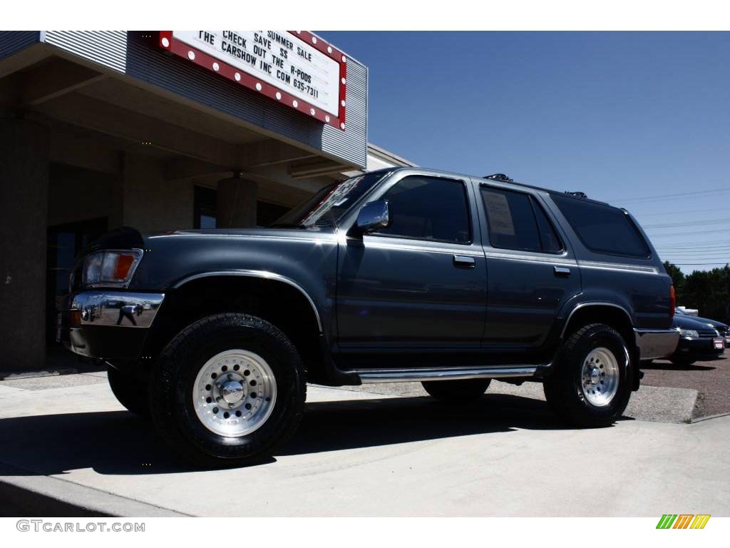 1995 4Runner SR5 V6 4x4 - Dark Gray Metallic / Gray photo #19