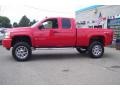 2009 Victory Red Chevrolet Silverado 1500 LS Extended Cab 4x4  photo #8