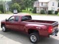 2009 Deep Ruby Metallic Chevrolet Silverado 3500HD LT Extended Cab 4x4 Dually  photo #5