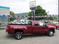 2009 Deep Ruby Metallic Chevrolet Silverado 3500HD LT Extended Cab 4x4 Dually  photo #7