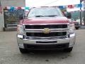 2009 Deep Ruby Metallic Chevrolet Silverado 3500HD LT Regular Cab 4x4  photo #4