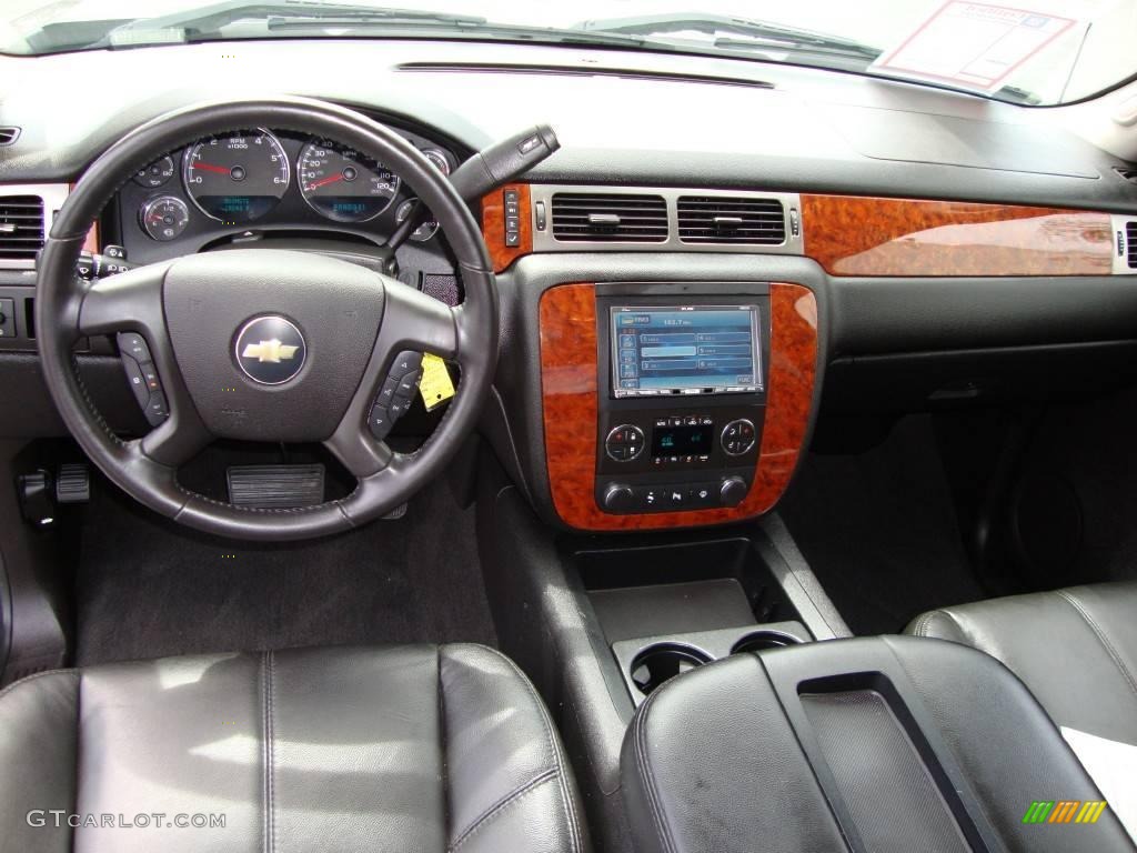 2007 Silverado 1500 LTZ Extended Cab - Graystone Metallic / Ebony Black photo #7
