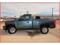 2008 Blue Granite Metallic Chevrolet Silverado 1500 Work Truck Regular Cab  photo #2