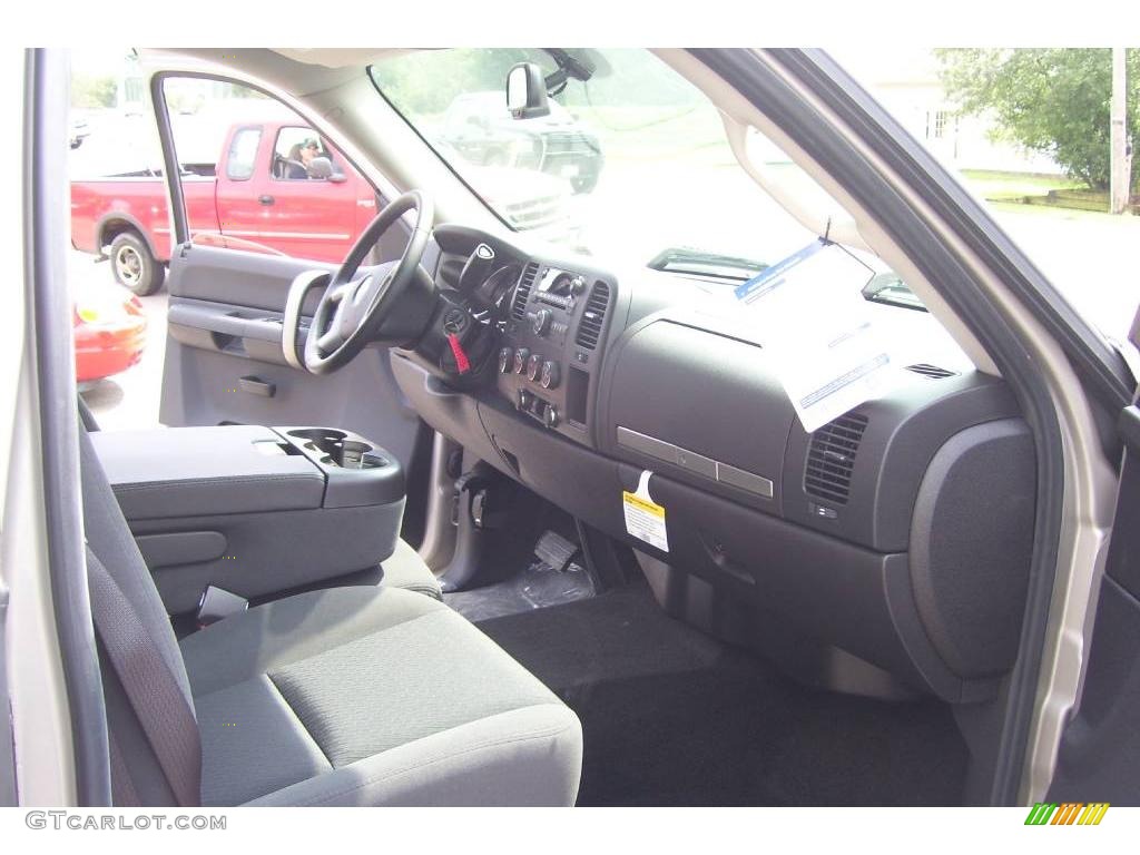 2009 Silverado 1500 LT Extended Cab 4x4 - Silver Birch Metallic / Ebony photo #19